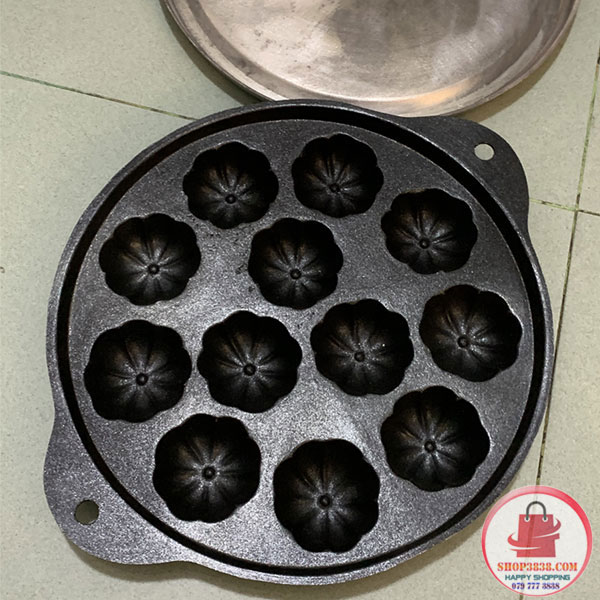 Khuôn Làm Bánh Bông Lan Chống Dính Đại 30cm Bánh Lớn 6cm Cố Điển