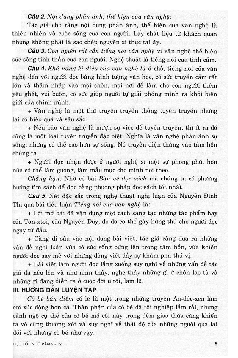 Học Tốt Ngữ Văn Lớp 9 - Tập 2