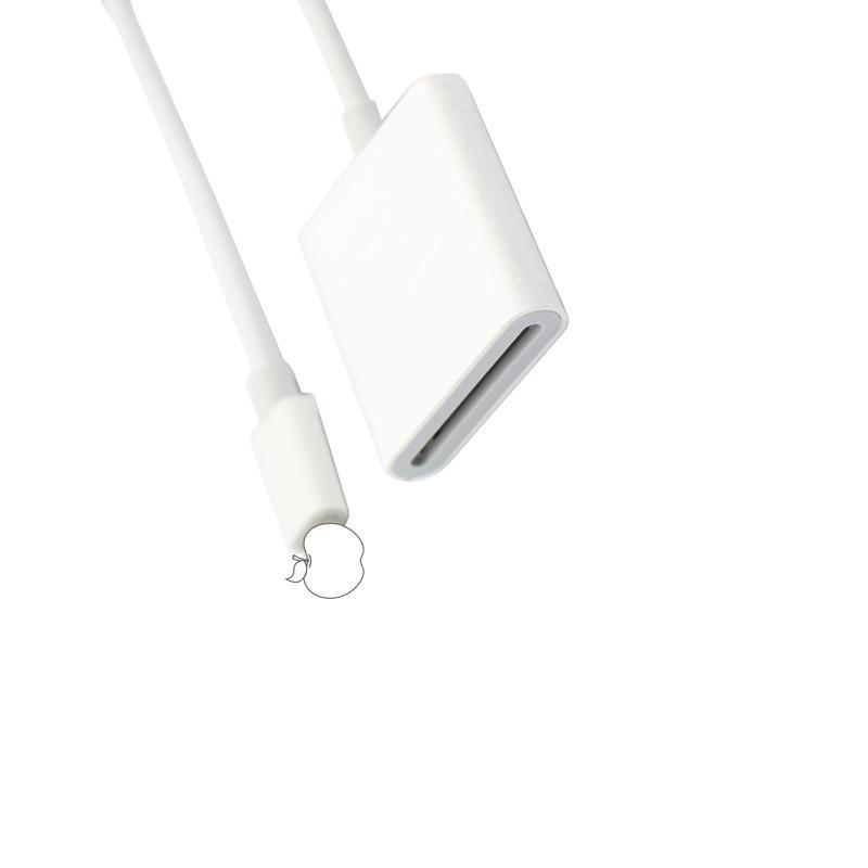 Đầu đọc thẻ máy ảnh thẻ sd của Apple kiểu mới nhất Cáp chuyển thẻ SD phù hợp cho iPhone để kết nối máy ảnh SLR thẻ nhớ SD