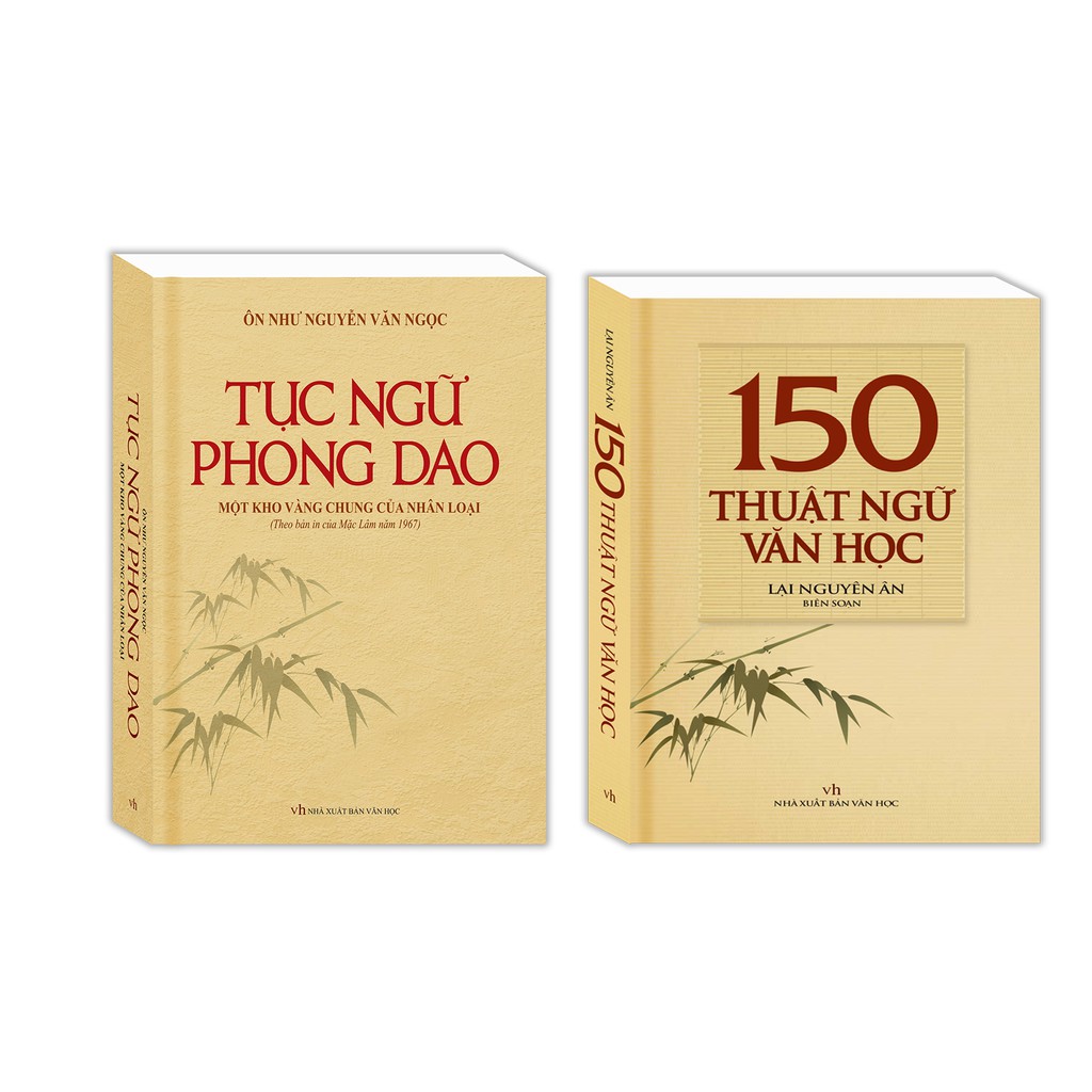 Combo Tục ngữ phong dao + 150 thuật ngữ văn học