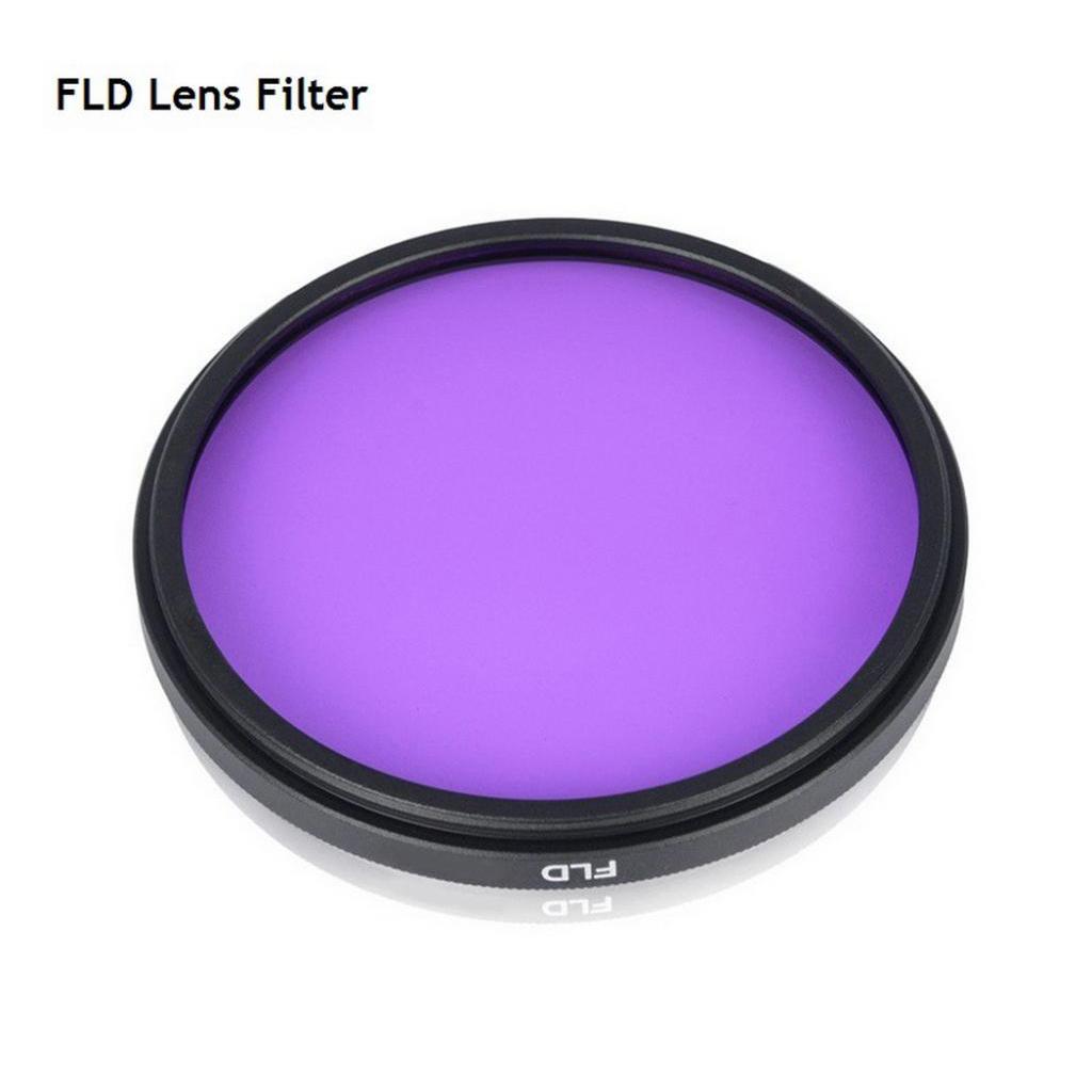 3 In 1 FLD UV CPL Lens Filter With Carry Bag For Canon Sony DSLR Camera