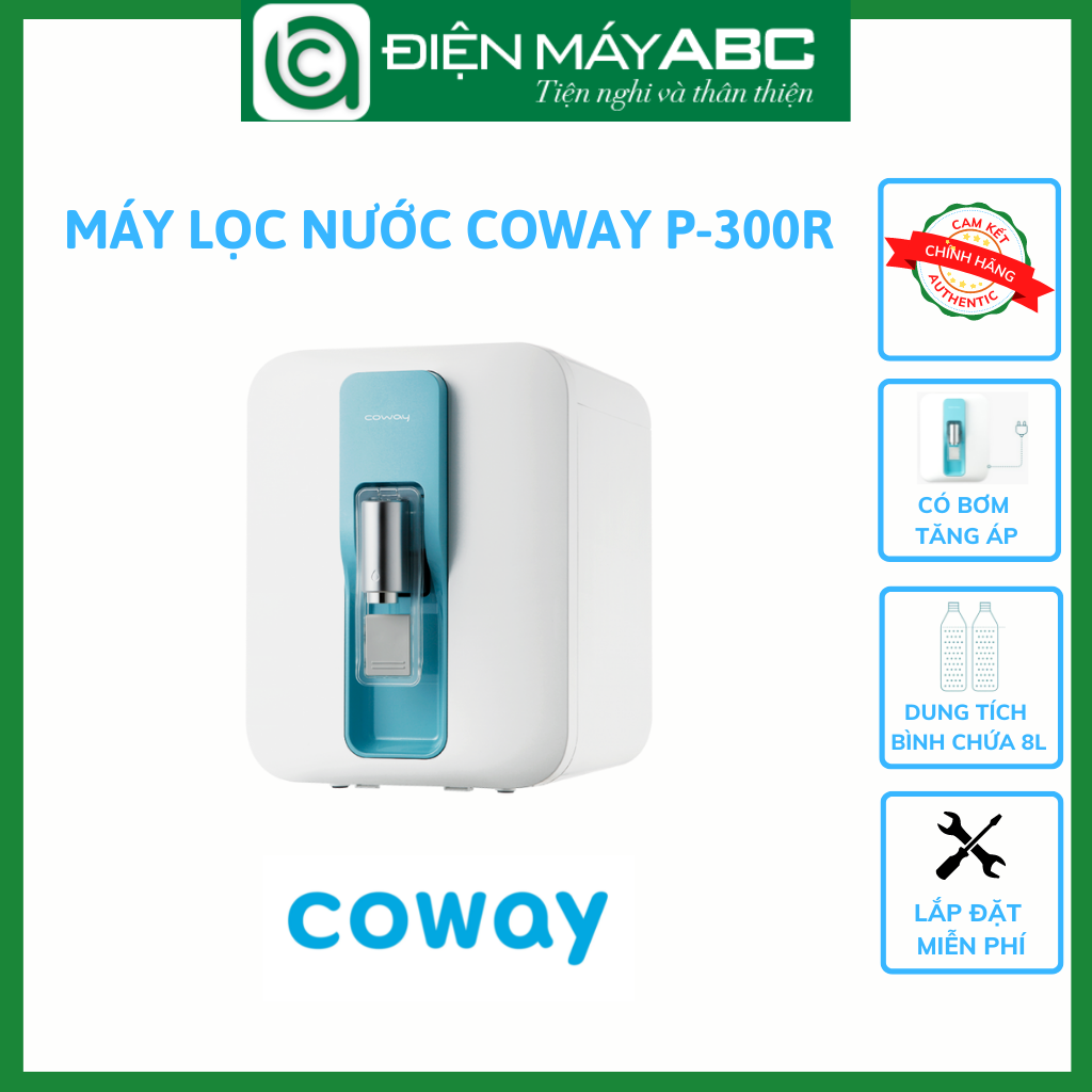 Máy lọc nước Coway P-300R - Hàng Chính Hãng