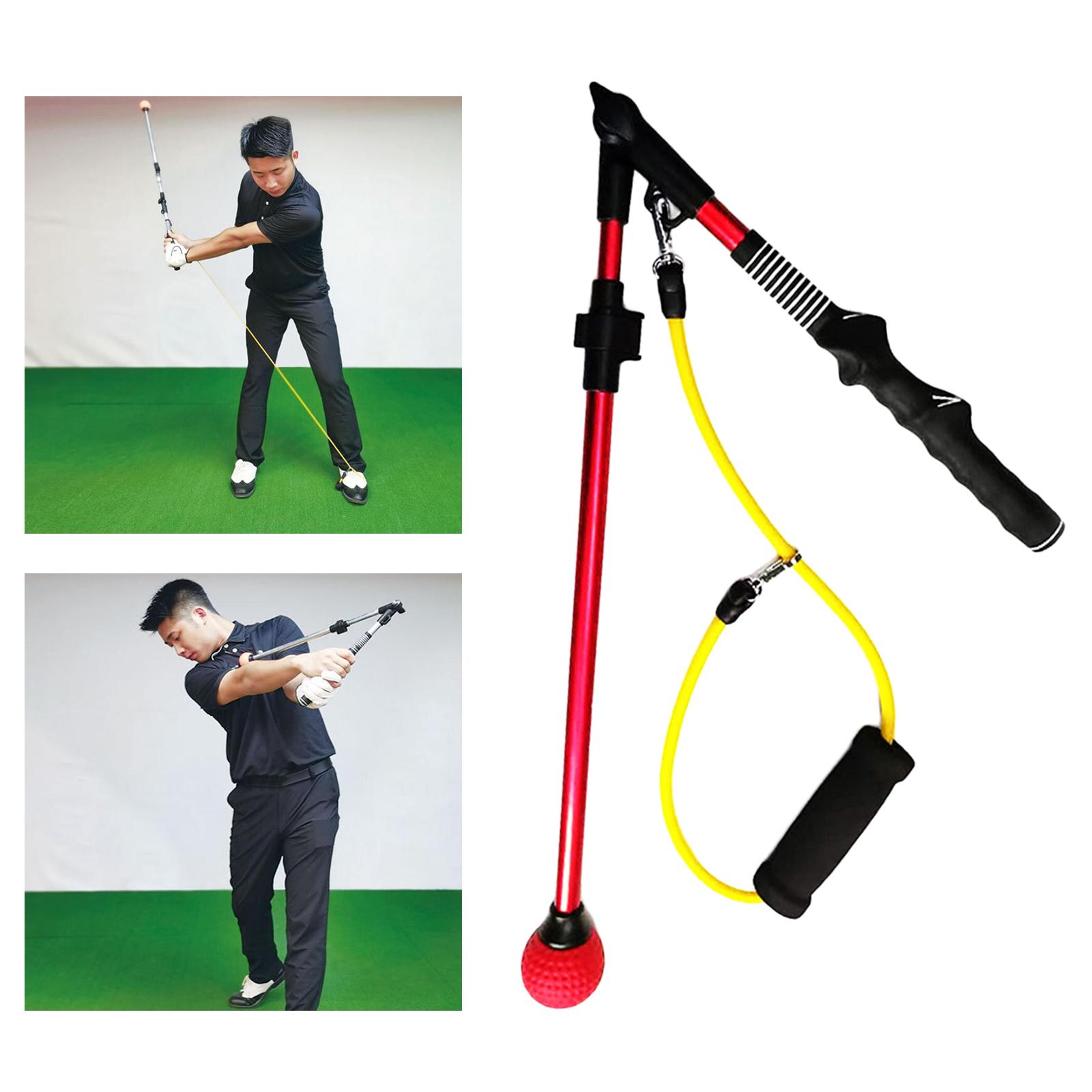 Golf Swing Trainer Golf Alignment Warm-Up Stick Training Aid Practice