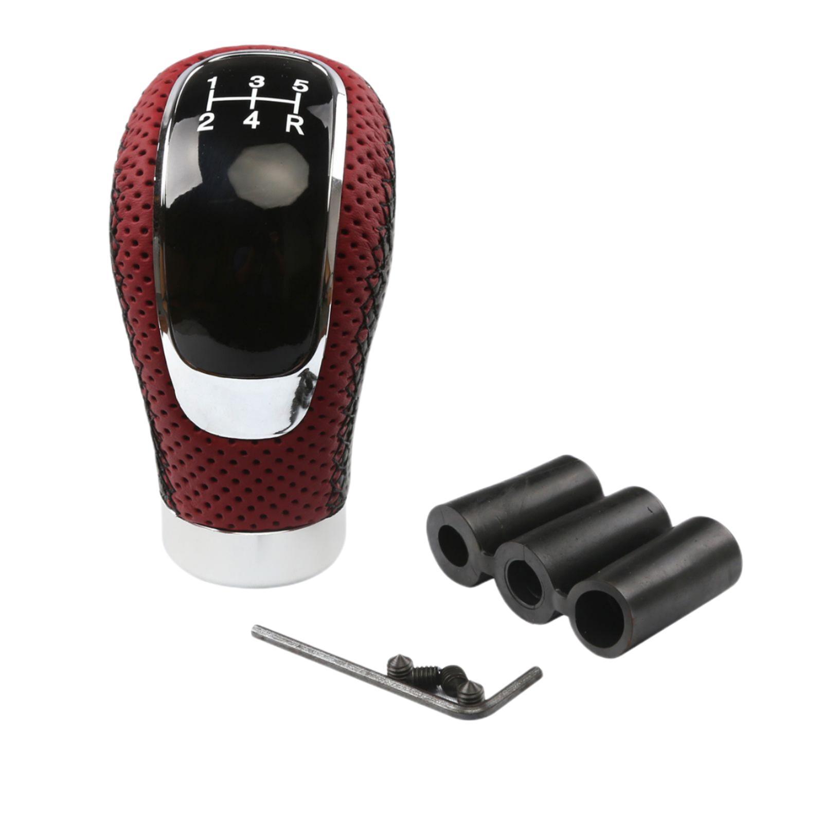 Universal 5 Speed Manual Gear Knob Transmission Fit for Vehicles Cars