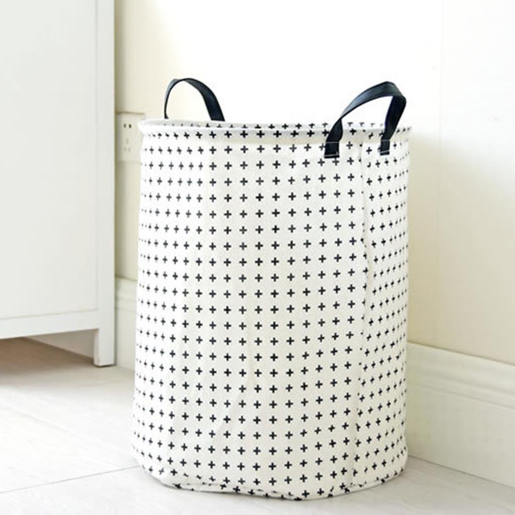 Foldable Storage Basket Toy Clothes Buckets Laundry Hamper Makeup Box