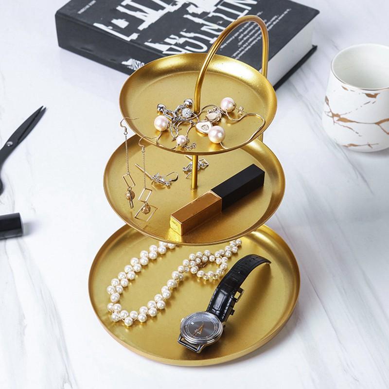 Khay Trưng Bày Đồ Trang Sức Ba Tầng Tiện Lợi