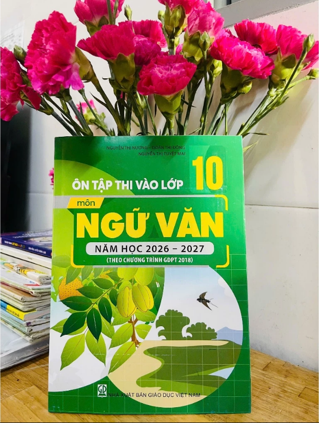 Sách - Ôn Tập Thi Vào Lớp 10 Môn Toán + Ngữ Văn + Tiếng Anh Năm Học 2026 – 2027