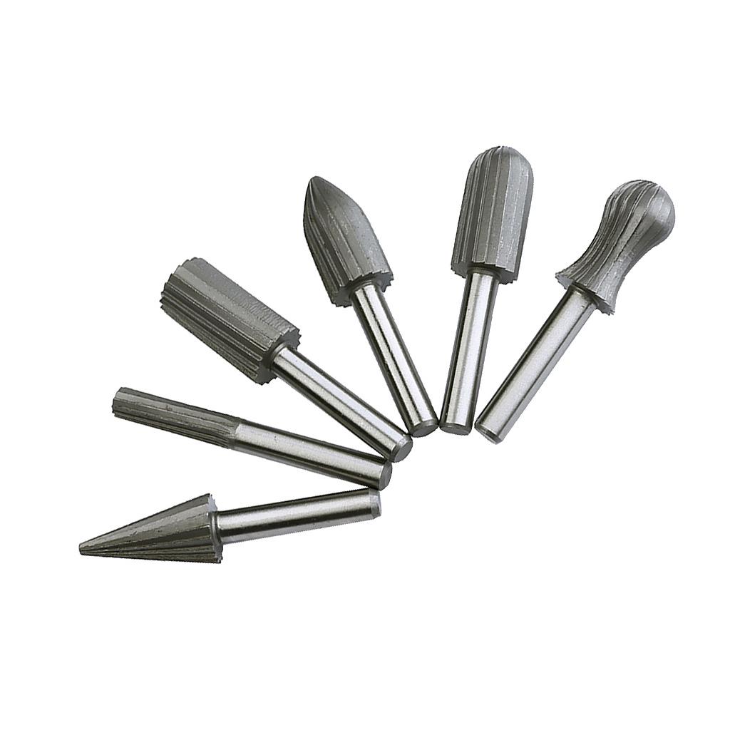 6x     Routing     Router     Grinding     Bits     Burr     Speed     Kit