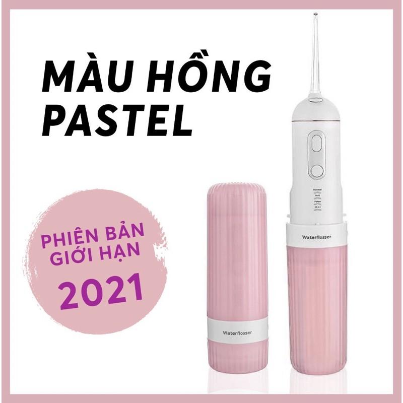 MÁY TĂM NƯỚC ORAL IRRIGATOR DU LỊCH, TẶNG TÚI ĐỰNG.