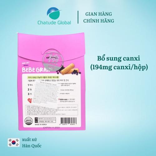 Bánh ngũ cốc ăn dặm Kemy Kids vị Việt quất, 40g/hộp (8 thanh)