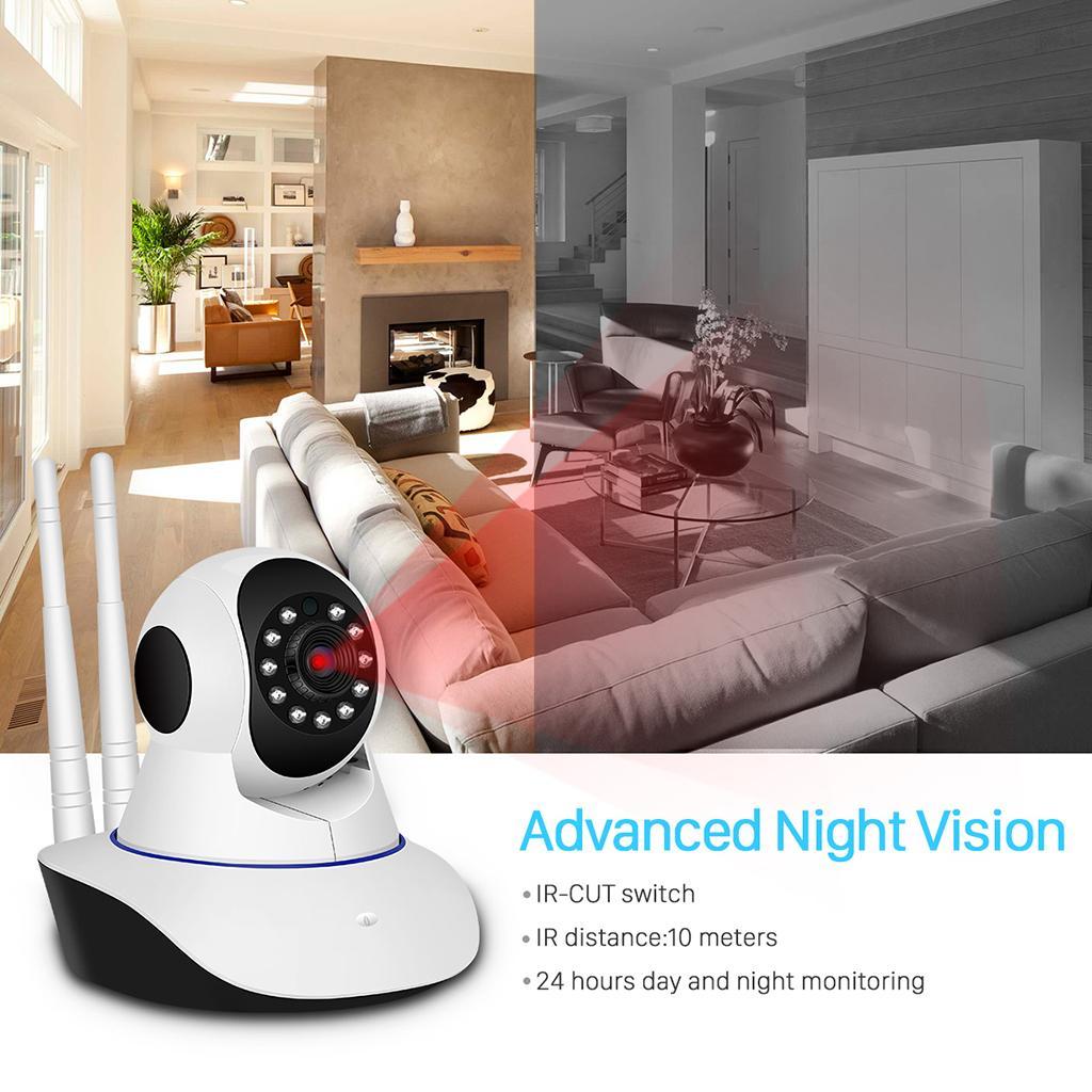 IP Wireless Dome Security Camera HD Indoor Home Surveillance System