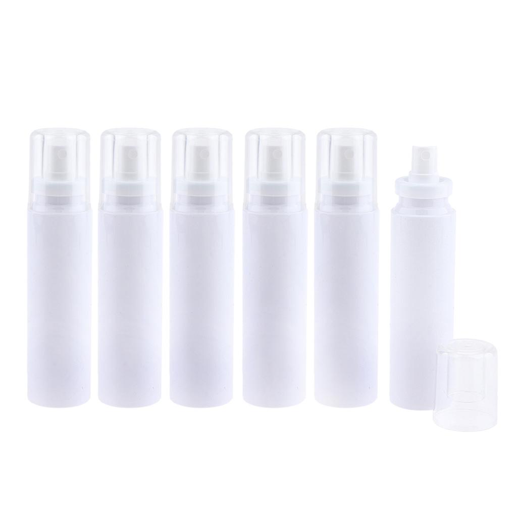 6 Chiếc Trống Mỹ Sương Bơm Chai Xịt Nước Hoa Mực Atomizer Hộp Đựng