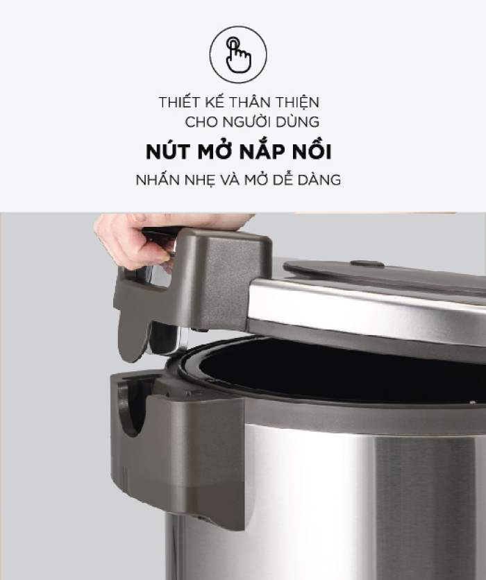 Nồi Cơm Điện Công Nghiệp Cuckoo CR-3555 - 1460W - 6.3L . Hàng Chính Hãng