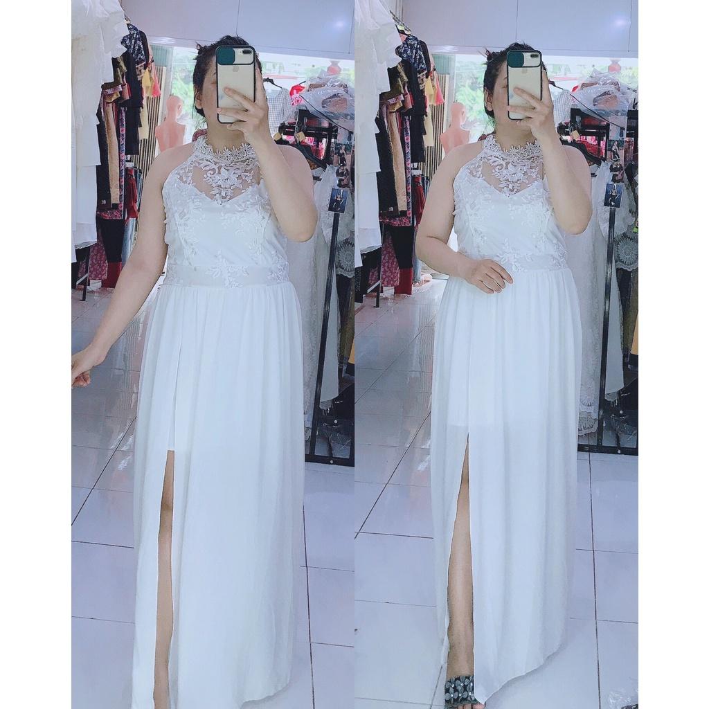 ĐẦM MAXI DẠ TIỆC SẼ TÀ BIGSIZE