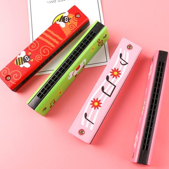 Đồ Chơi Âm Thanh Kèn Acmonica Bằng Gỗ Cho Bé