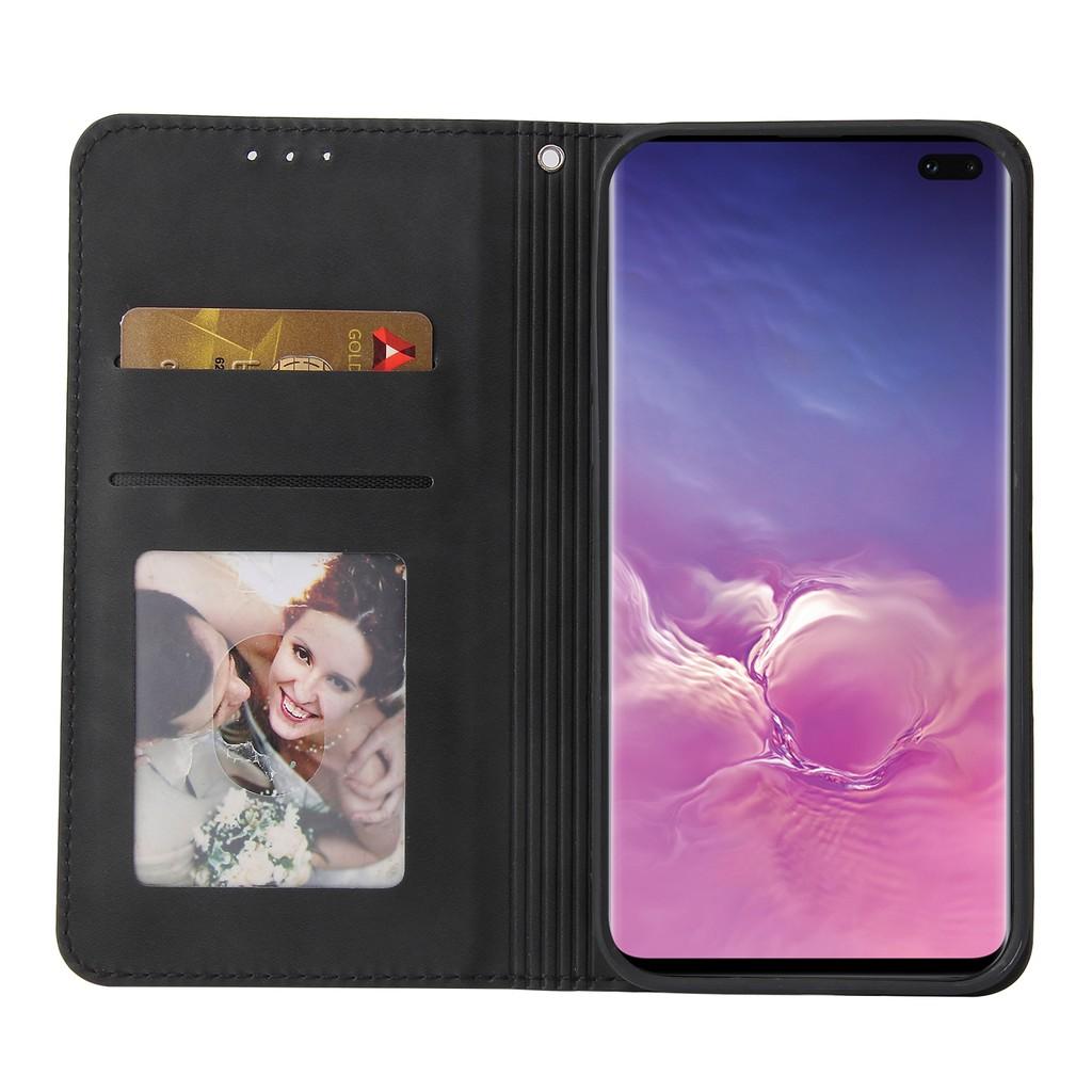 Bao Da Thiết Kế Thời Trang Tiện Lợi Cho Samsung Galaxy S10 S9 S8 Plus S10 + S9 + S8 + S10E S7 Edge