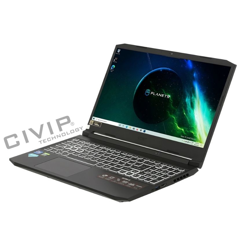 Laptop Acer Gaming Nitro 5 AN515-57-71VV (NH.QENSV.005) (i7 11800H/8GB Ram/512GB SSD/RTX3050 4G/15.6 inch FHD 144Hz/Win 11/Đen) - Hàng chính hãng