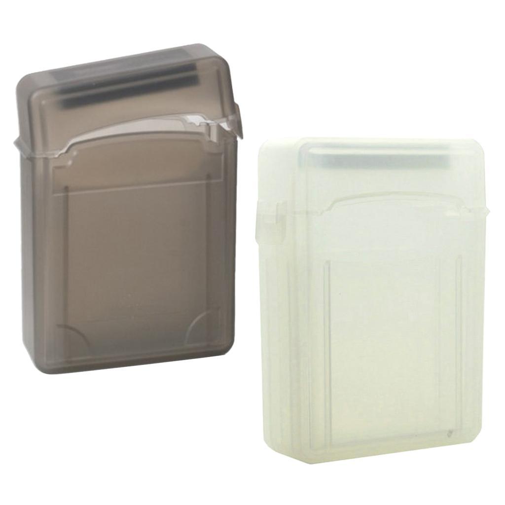 2pcs 2.5" SATA HDD Hard Drive Disk Protective Case Enclosure Box for Laptop