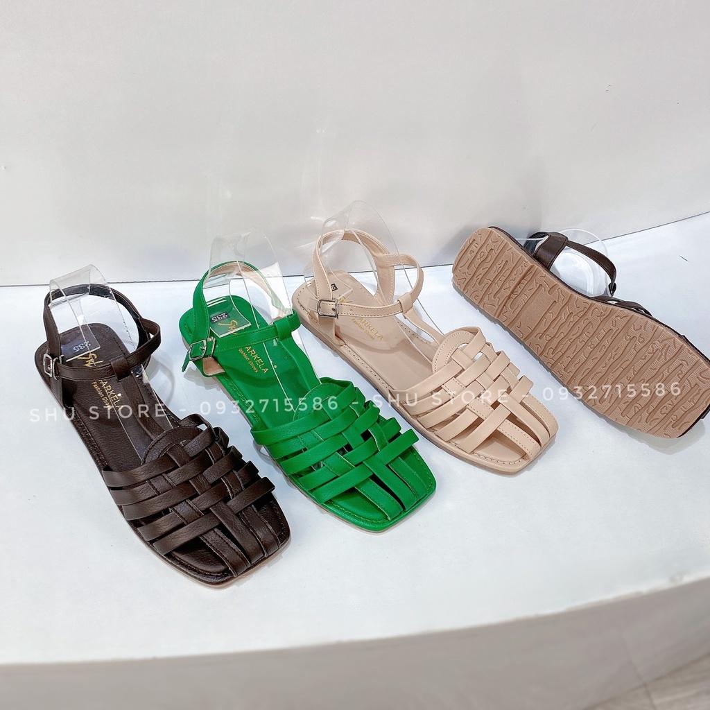 SANDAL NỮ THỜI TRANG SIÊU XINH SHU STORE - SANDAL DÂY ĐAN BÍT MŨI