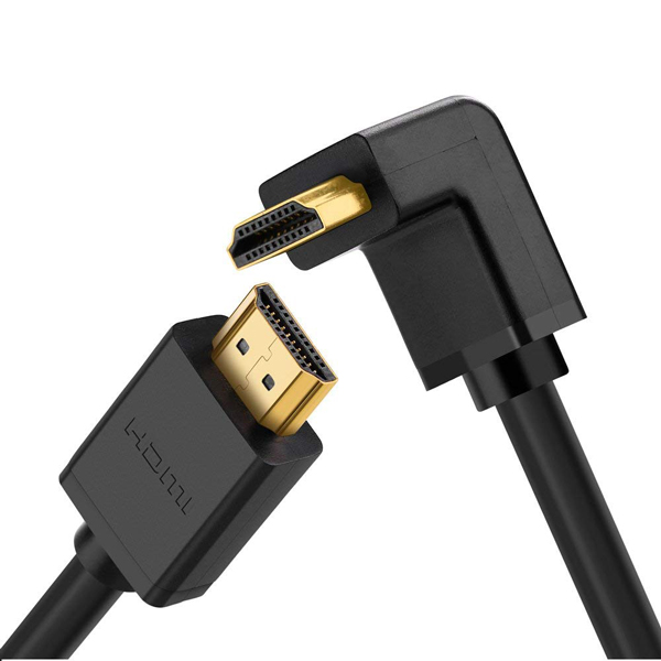 HDMI Right Angle Ugreen cable Straight to Up