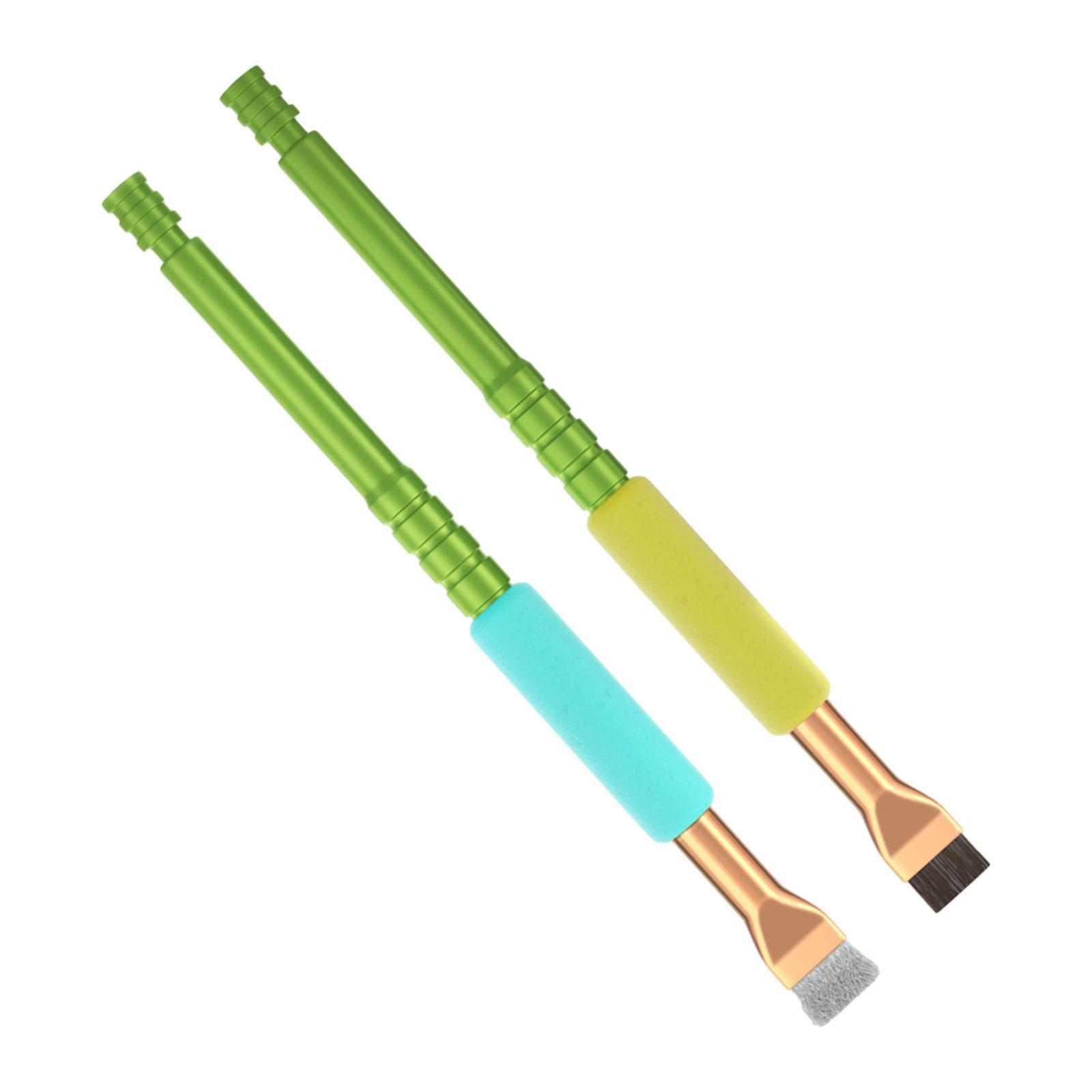 2x IC Pad Cleaning Brush Hardening Brush Lightweight Phone Repair Premium Accessories Easy to Use CPU Dust Removal Brush Tool