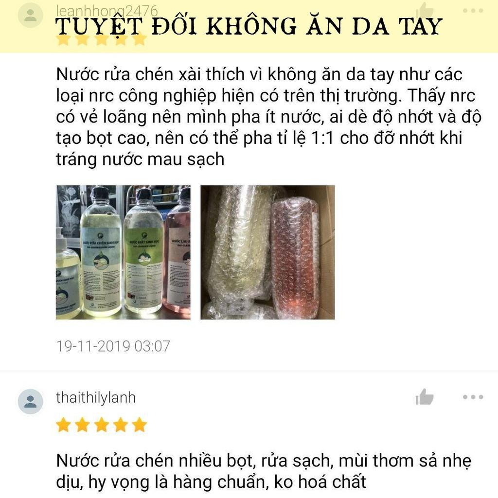 Nước rửa chén sinh học , nước rửa chén hữu cơ, Quê Một Cục, 1 lít