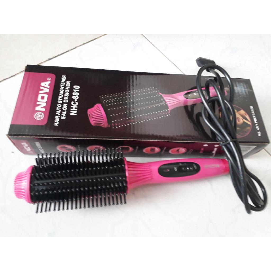 Lược Điện Chải Tóc No.Va. 8810 Tạo Kiểu Tóc Uốn Cúp Cụp Xoay Tròn Chuyên Nghiệp Dành Cho Phụ Nữ
