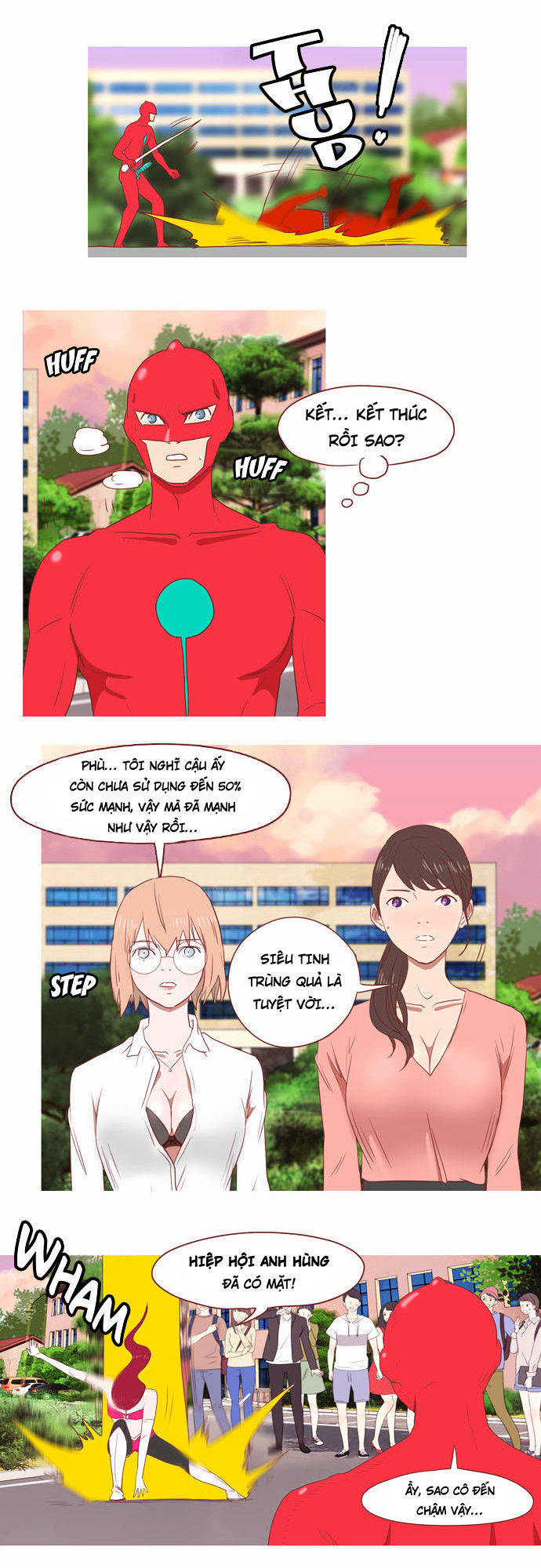 siêu nhân tinh trùng chapter 7 10