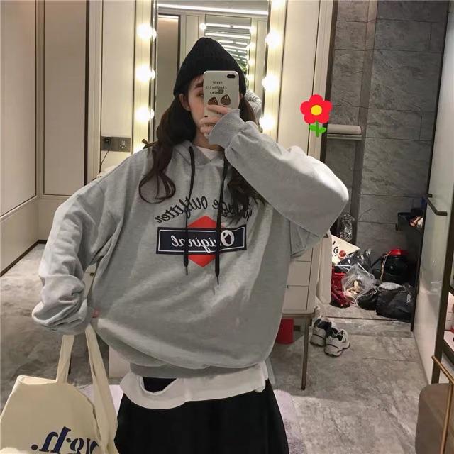 Áo hoodie nỉ form rộng unisex Original nam nữ ulzzang Wind