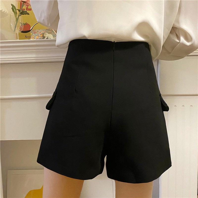 Quần giả váy nữ có túi 2 bên 6 khuy chất liệu tuyết mưa bigsize 40 - 75kg