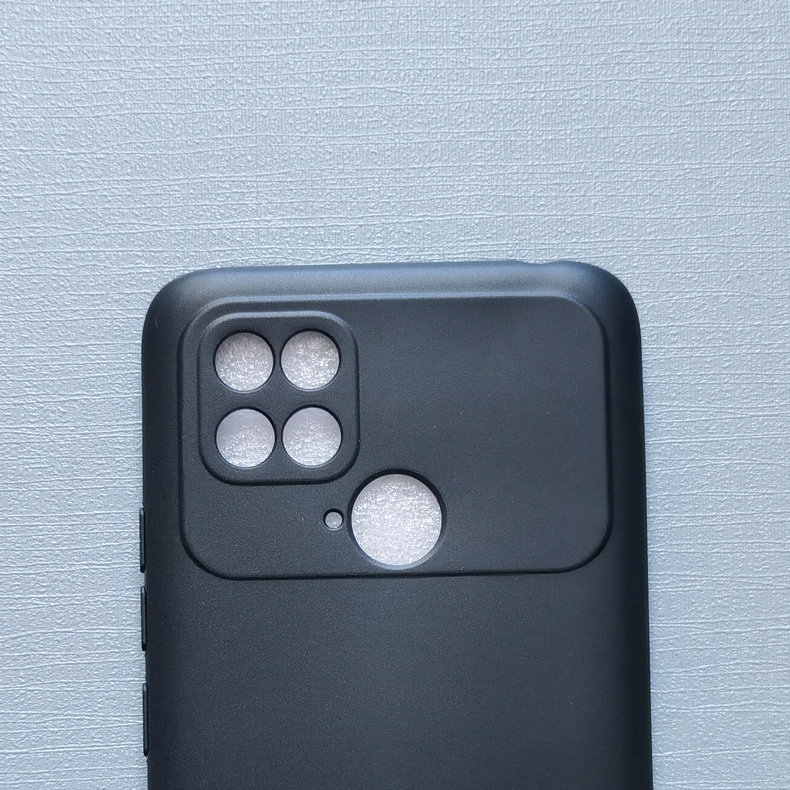 Ốp lưng dẻo cho Xiaomi Poco C40 - đen cao cấp