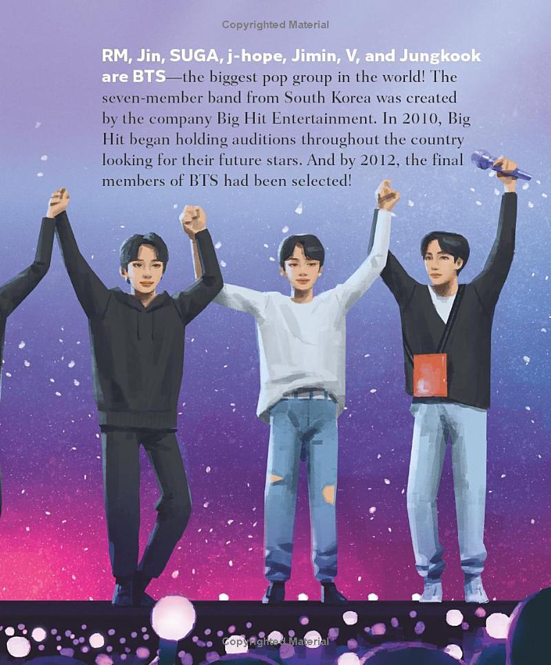 Sách ngoại văn: BTS - A Little Golden Book Biography