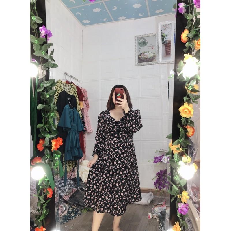Đầm xẻ tà Bigsize