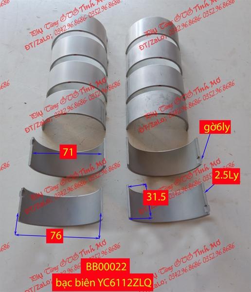 Bạc biên YC6112ZLQ
