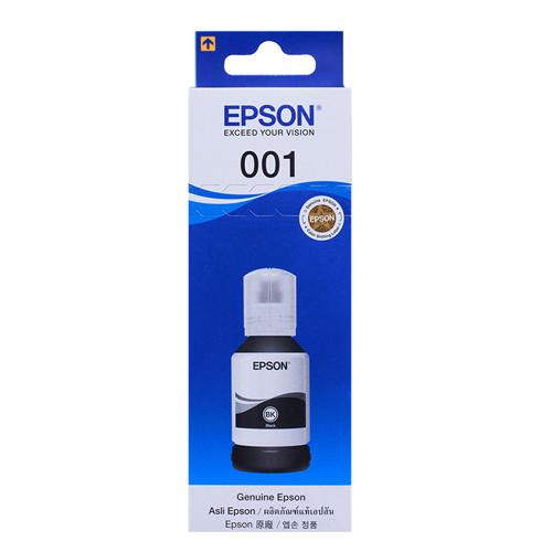 Mực EPSON 001 màu đen hính hãng,Dùng cho máy Epson L4150, L4160, L6160, L6170 và L6190