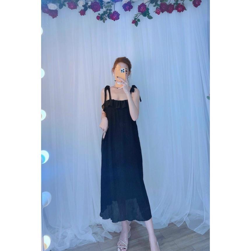ĐẦM MAXI DÀI SUÔNG QUA GỐI SANG CHẢNH THỜI TRANG THIẾT KẾ HÀN QUỐC SIÊU XINH CHO CÁC CHỊ EM