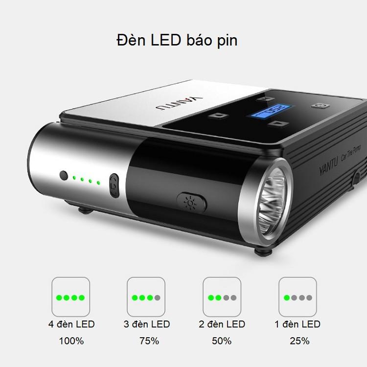 Máy bơm lốp xe ô tô di động A03 đồng hồ điện tử