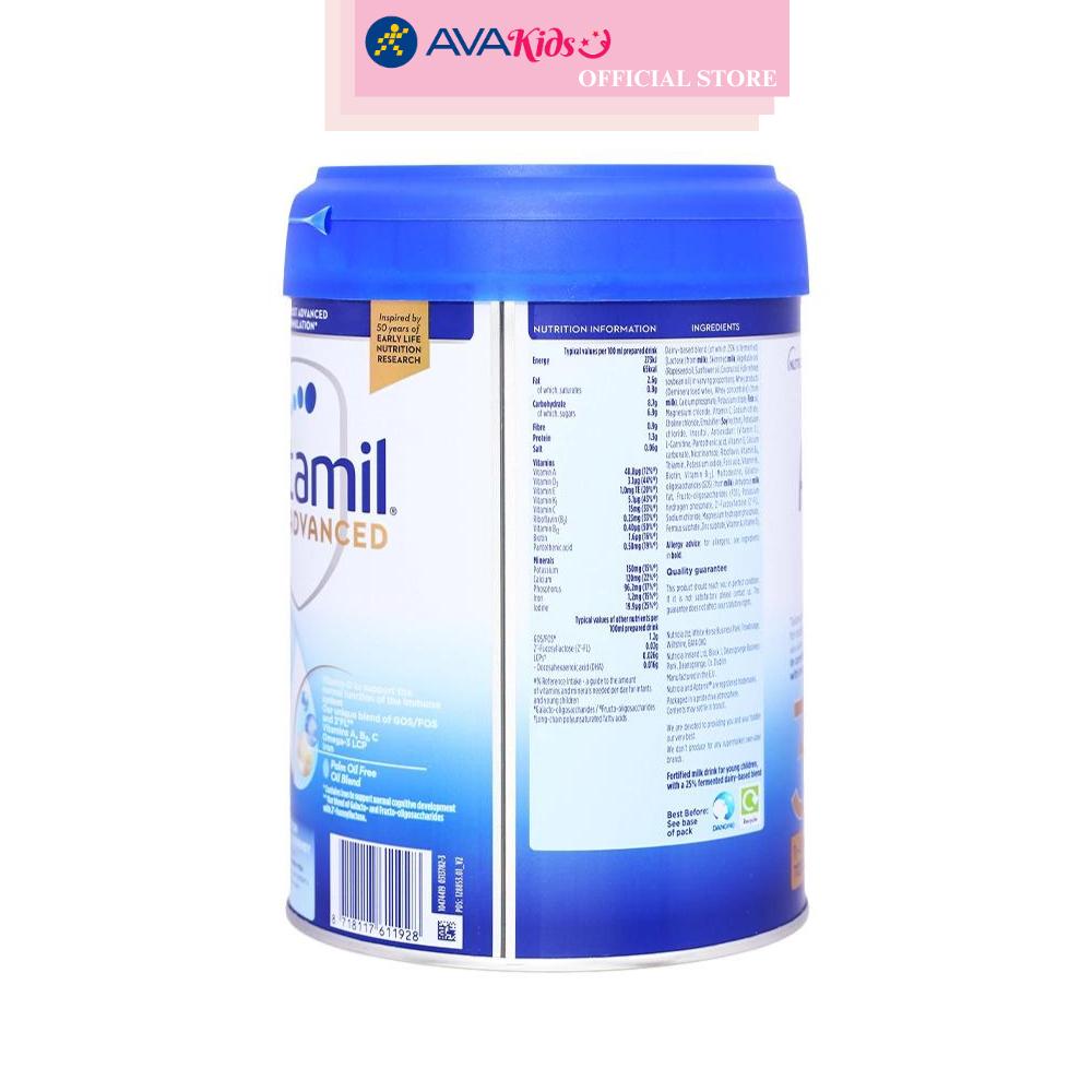 Hình ảnh Sữa bột Aptamil Anh Advanced số 3 800g (1 - 3 tuổi)