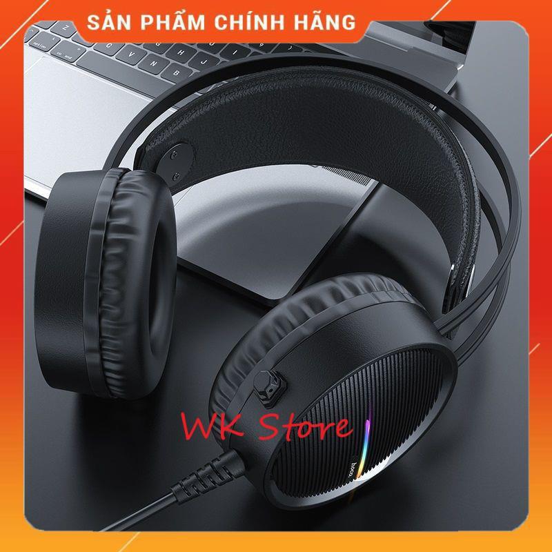 Tai nghe chụp tai có mic Hoco W100 - Hàng Chính hãng