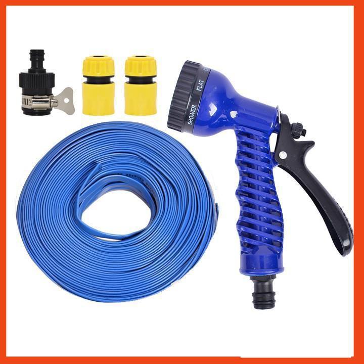 Bộ dây tăng áp 3 lần vòi xịt nước rửa xe, tưới cây loại 7-10m  206843