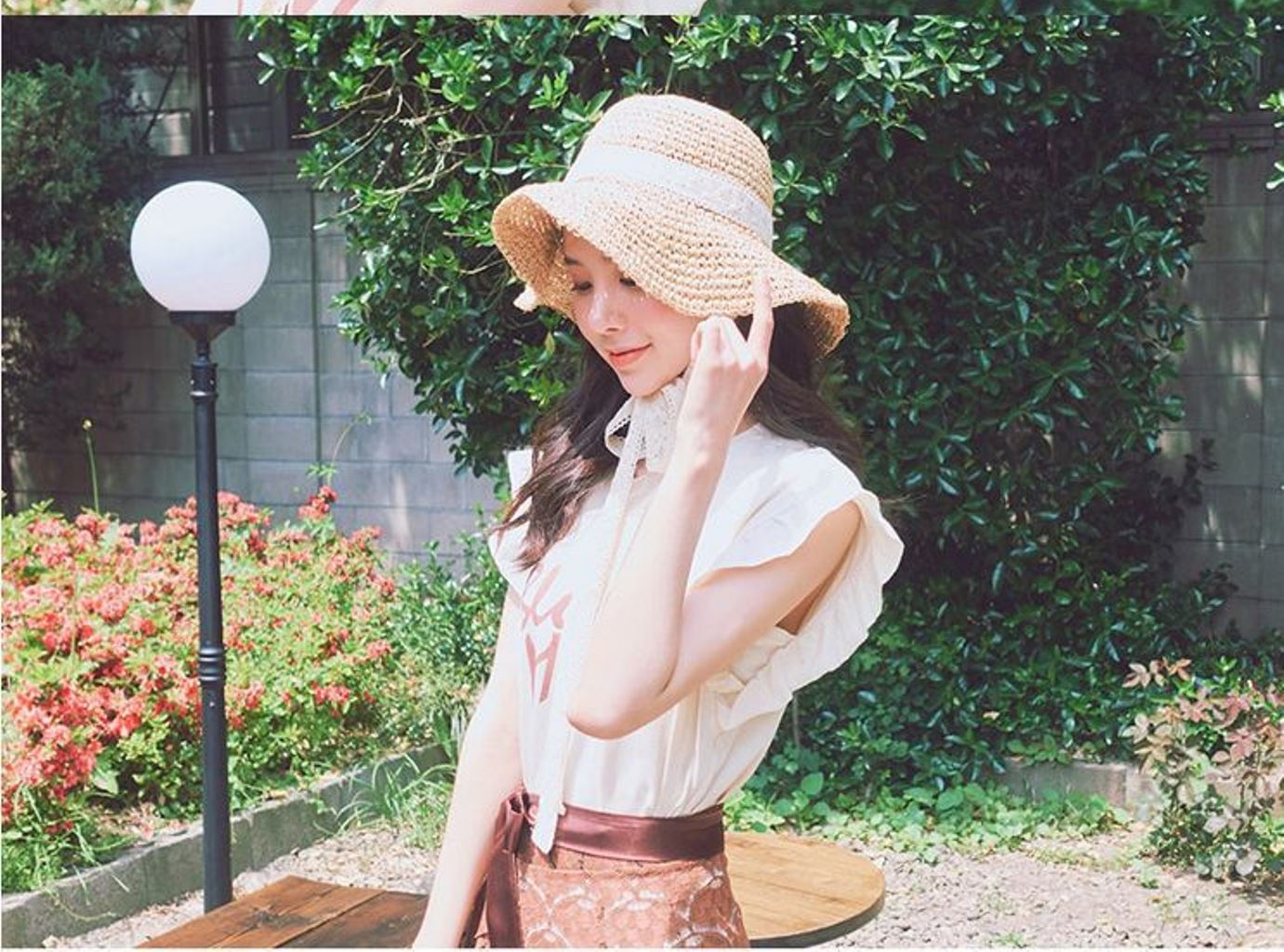 Nón cói mềm phong cách vintage