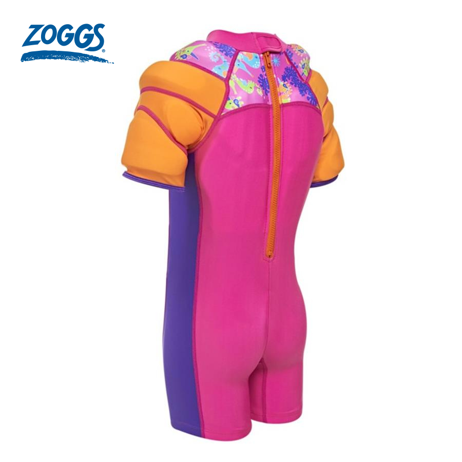 Đồ bơi bé gái Zoggs Sea Unicorn WW Floatsuit Pink - 465491