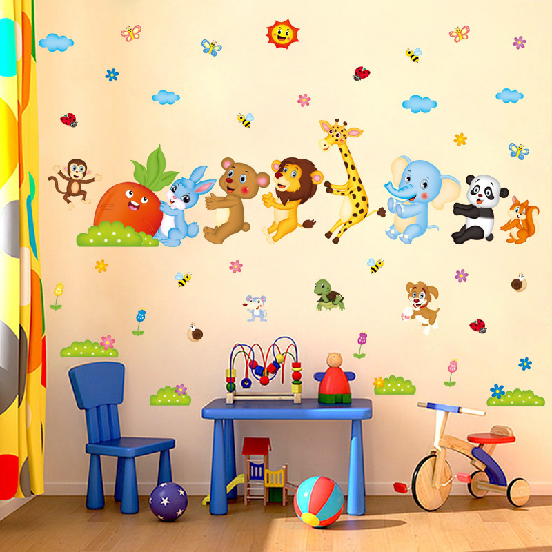 Decal dán tường trang trí phòng cho bé yêu