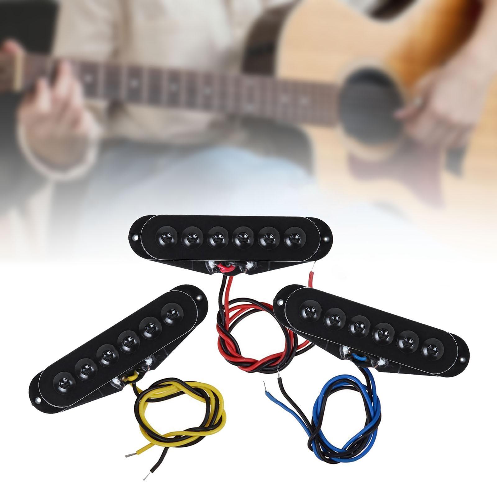 3 Pieces Single Circle Pickup High Power Durable for Accessories