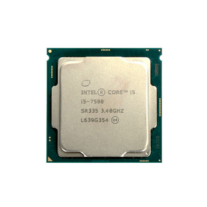 Bộ Vi Xử Lý CPU Intel Core I5-7500 (3.40GHz, 6M, 4 Cores 4 Threads, Socket LGA1151, Thế hệ 7) Tray chưa Fan - Hàng Chính Hãng