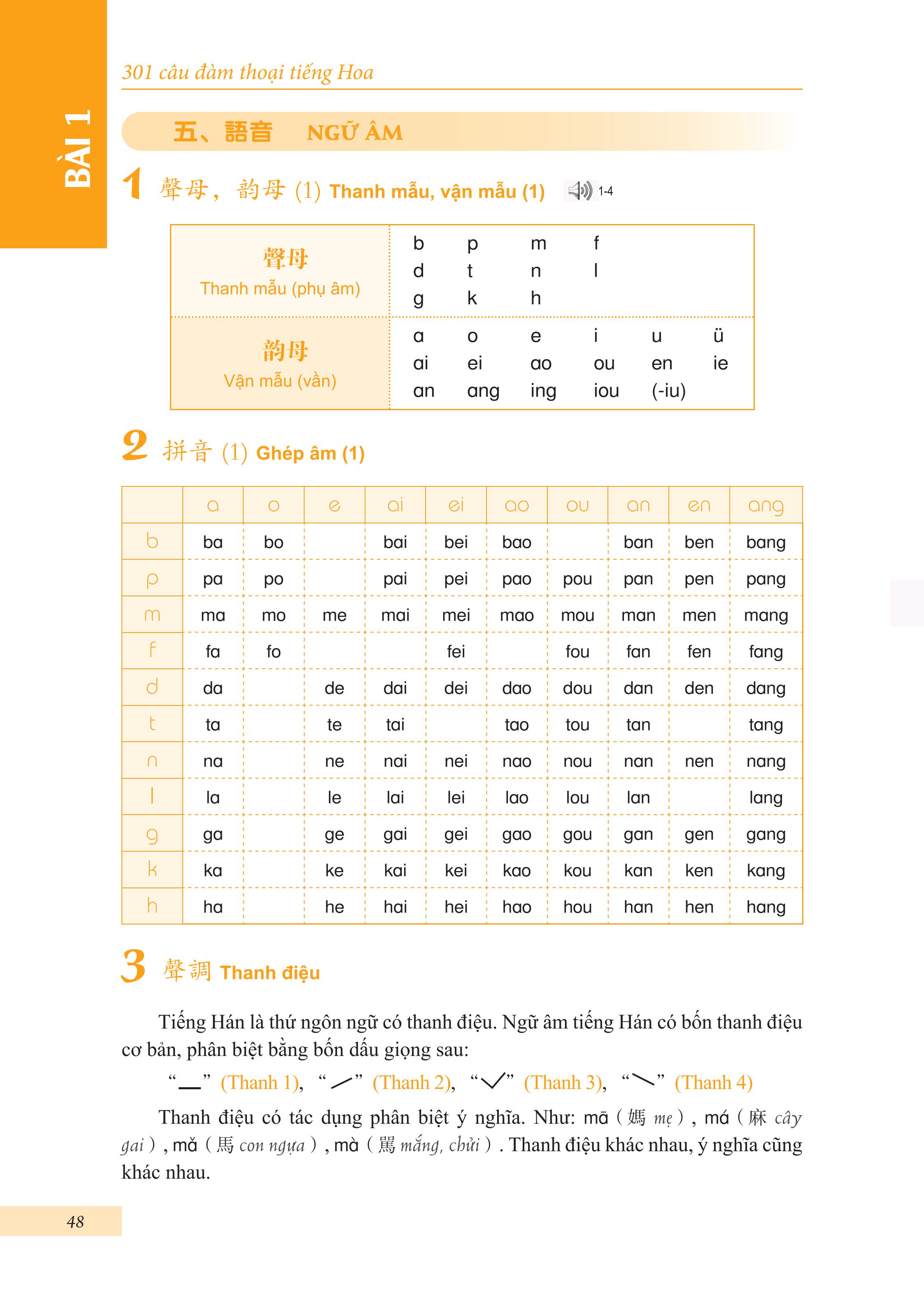 301 Câu Đàm Thoại Tiếng Hoa - Bản Chữ Phồn Thể (Khổ 18x26, In màu)