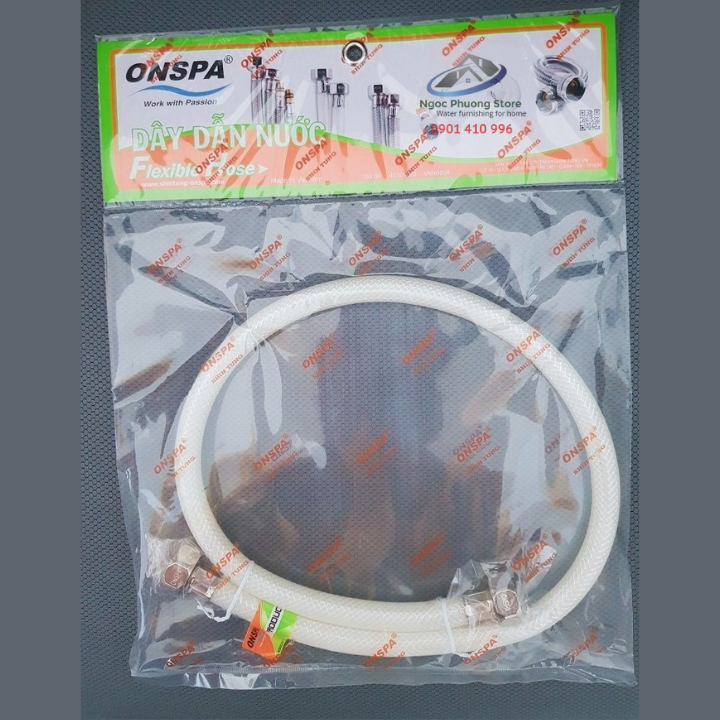 Dây Cấp Nước Nhựa PVC Lõi Đồng ONSPA, Kích thước từ 30cm Đến 1.5 Mét