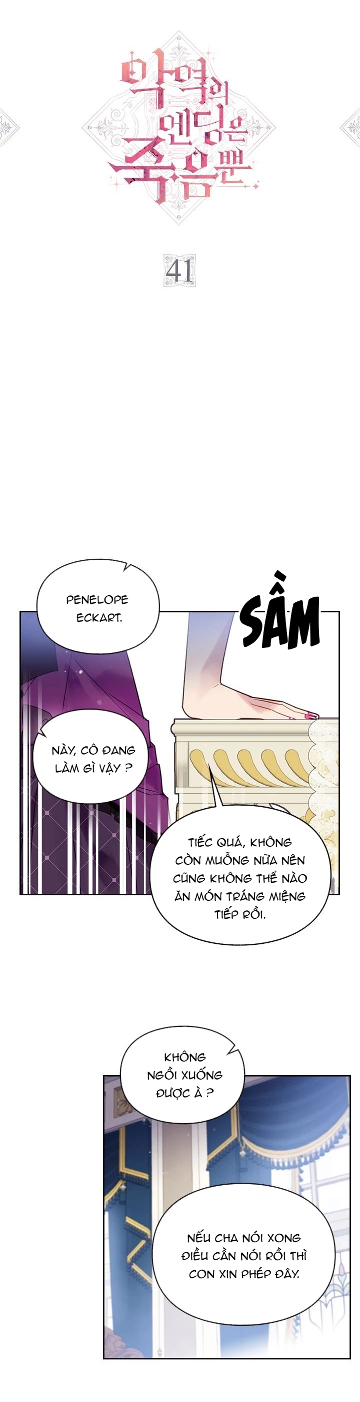 kết thúc của nhân vật phản diện chỉ có thể là cái chết chapter 41 1