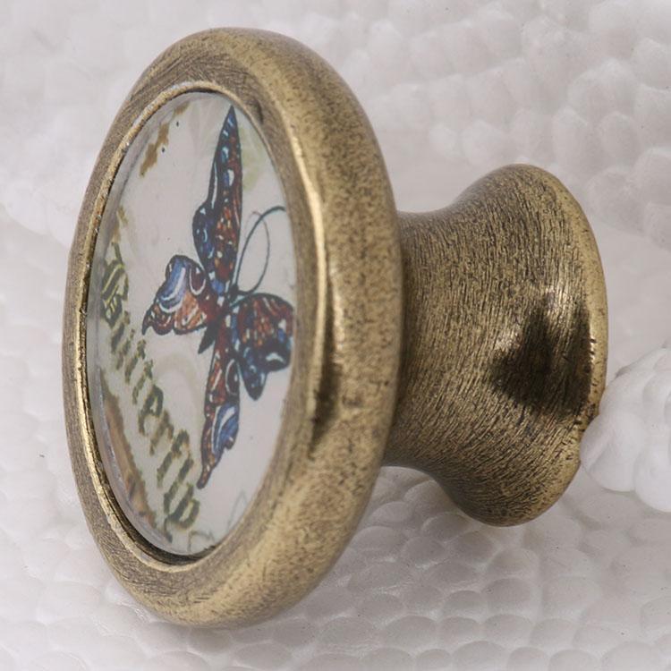 4-8pack Assorted Vintage Brass Wardrobe Cabinet Door Cupboard Drawer Handle Knob