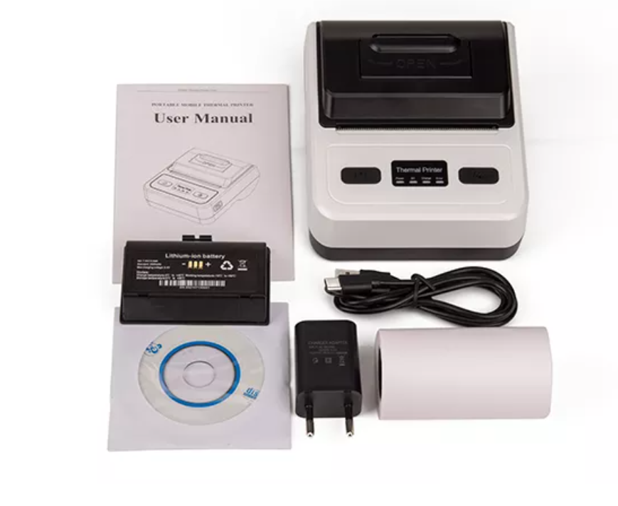Máy in hoá đơn, in nhãn vận chuyển Xprinter MP-80L, in rộng 80mm, kết nối không dây Bluetooth với điện thoại